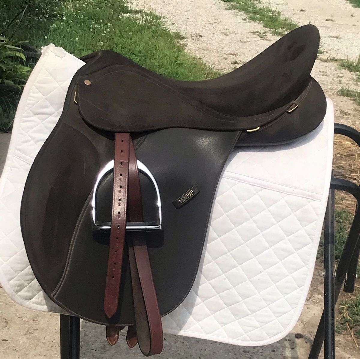 thumbnail image 2 of Equitare By Tough 1 18 Inch All Purpose English Saddle Package – Chestnut Leather – 7 Gullet – Complete Set 2 of 6