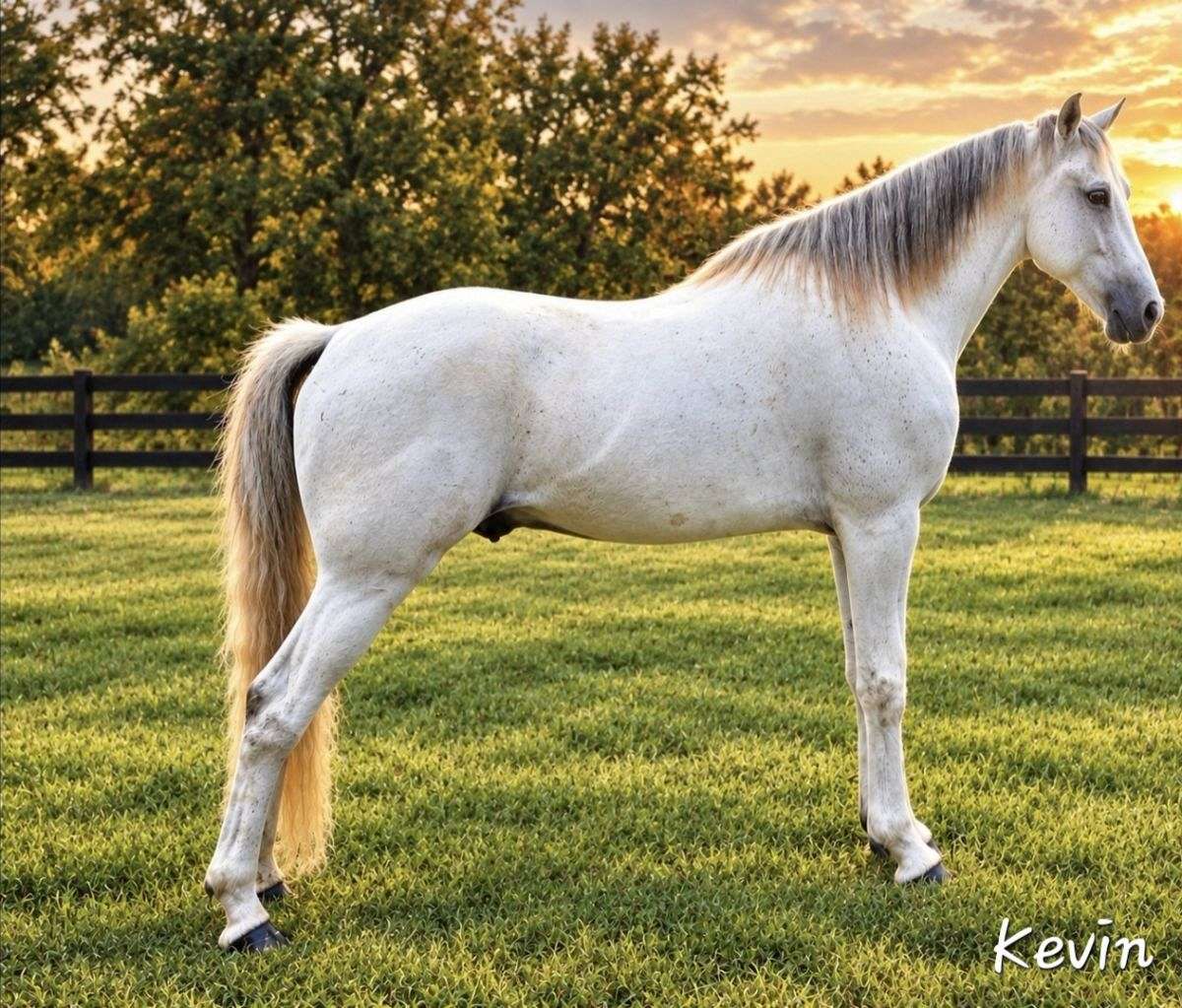 Kevin *Fun *Gaited *Show *Trail *Grey