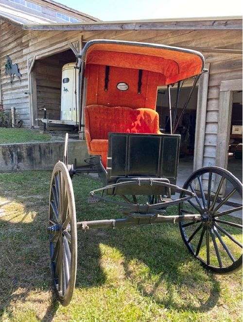 Yoder & Miller 2 Seater Horse Carriage