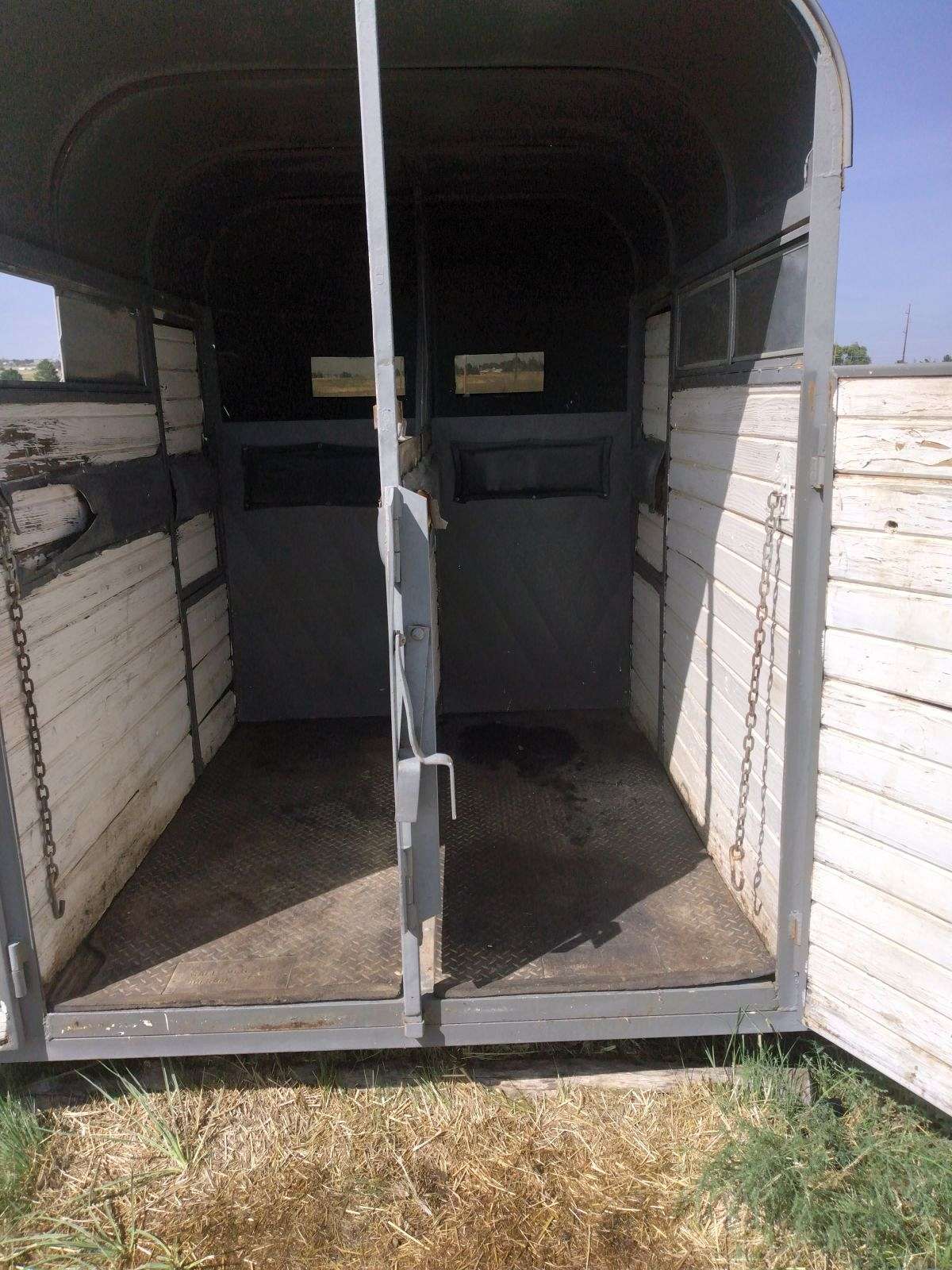 Two horse trailer