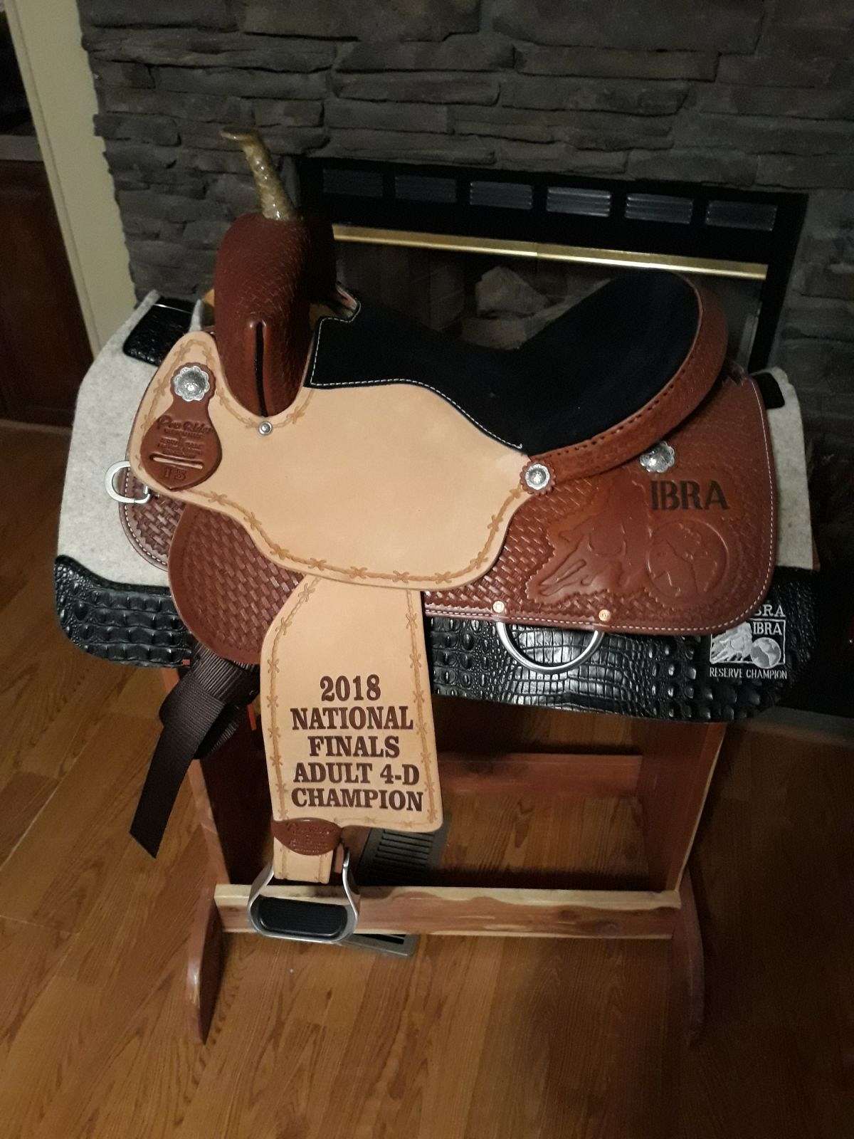 15 Inch Pro Rider Barrel Saddle