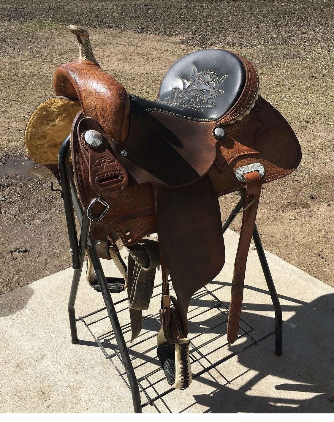 Pro Rodeo team steinhoff Barrel Saddle