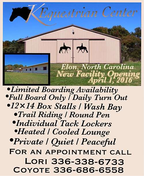 K Equestrian Center on EquineNow