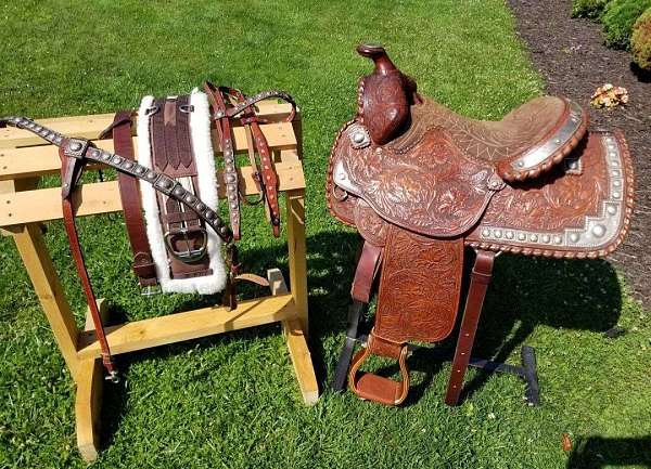 Billy Cook Maker Western Show Saddle